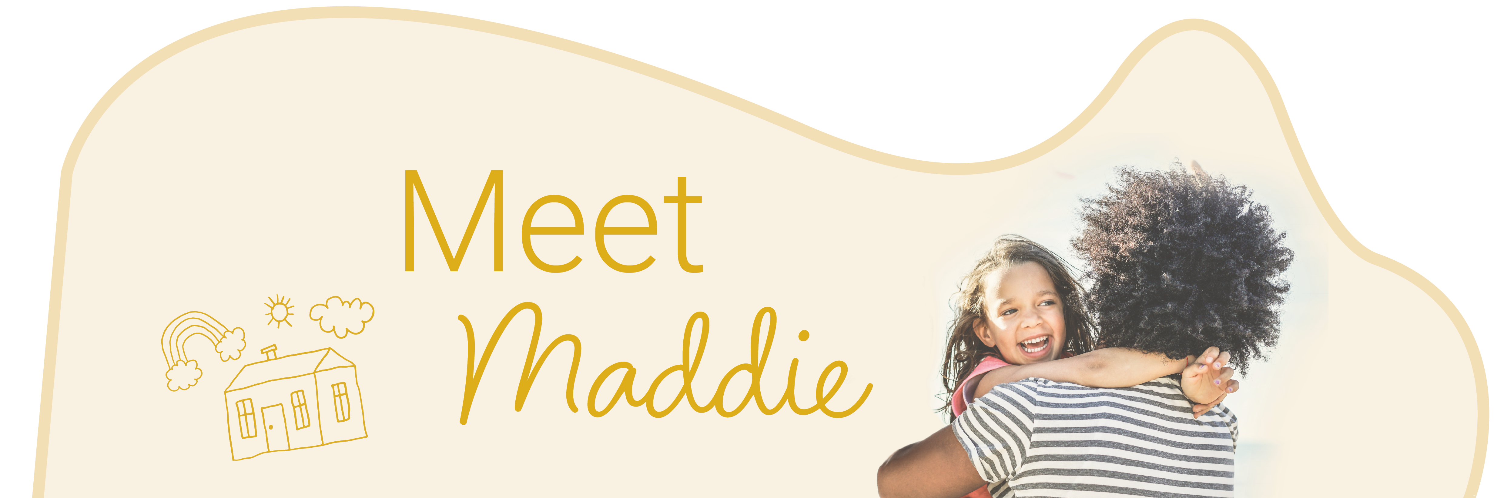 'Meet Maddie' graphic